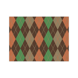 Brown Argyle Medium Tissue Papers Sheets - Lightweight