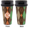 Brown Argyle Travel Mug Approval (Personalized)