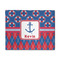 Buoy & Argyle Print 8'x10' Patio Rug - Front/Main