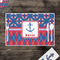 Buoy & Argyle Print Disposable Paper Placemat - In Context