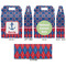 Buoy & Argyle Print Gable Favor Box - Approval