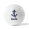 Buoy & Argyle Print Golf Balls - Generic - Set of 3 - FRONT