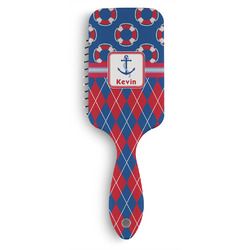 Buoy & Argyle Print Hair Brushes (Personalized)