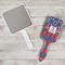 Buoy & Argyle Print Hair Brush - In Context