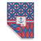 Buoy & Argyle Print House Flags - Double Sided - FRONT FOLDED