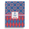 Buoy & Argyle Print House Flags - Double Sided - FRONT