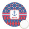 Buoy & Argyle Print Icing Circle - Medium - Front