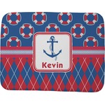 Buoy & Argyle Print Memory Foam Bath Mat - 48"x36" (Personalized)