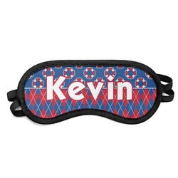 Buoy & Argyle Print Sleeping Eye Mask (Personalized)