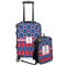 Buoy & Argyle Print Suitcase Set 4 - MAIN