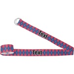 Buoy & Argyle Print Yoga Strap (Personalized)