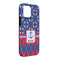 Buoy & Argyle Print iPhone 13 Pro Max Tough Case - Angle