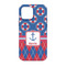 Buoy & Argyle Print iPhone 13 Tough Case - Back