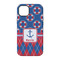 Buoy & Argyle Print iPhone 14 Tough Case - Back