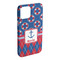 Buoy & Argyle Print iPhone 15 Plus Case - Angle