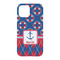 Buoy & Argyle Print iPhone 15 Pro Case - Back