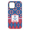 Buoy & Argyle Print iPhone 15 Pro Max Tough Case - Back