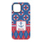 Buoy & Argyle Print iPhone 15 Pro Tough Case - Back