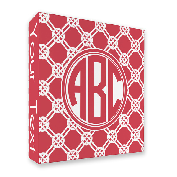 Custom Celtic Knot 3 Ring Binder - Full Wrap - 2" (Personalized)