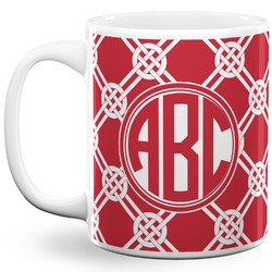 Celtic Knot 11 Oz Coffee Mug - White (Personalized)