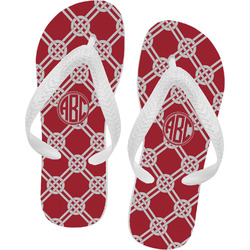 Celtic Knot Flip Flops - Medium (Personalized)