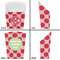 Celtic Knot French Fry Favor Box - Front & Back View