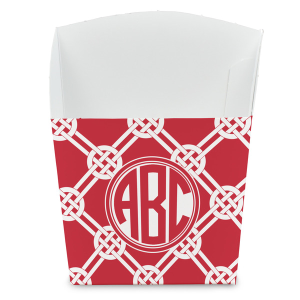 Custom Celtic Knot French Fry Favor Boxes (Personalized)