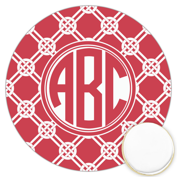 Custom Celtic Knot Printed Cookie Topper - 3.25" (Personalized)