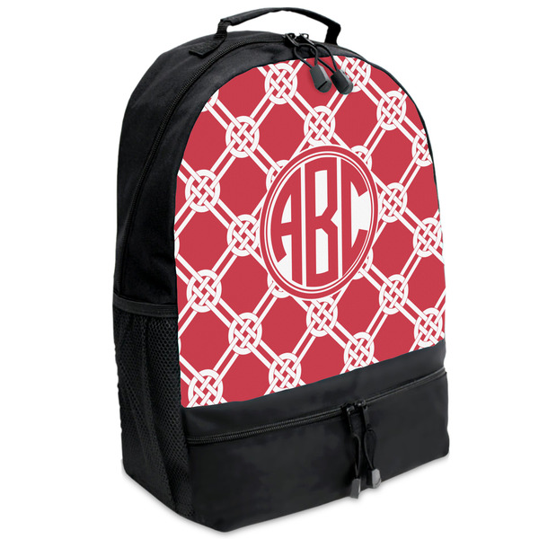 Custom Celtic Knot Backpacks - Black (Personalized)