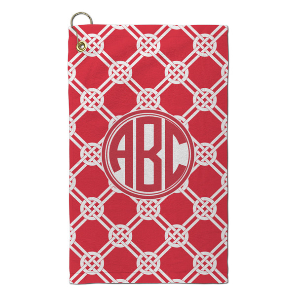 Custom Celtic Knot Microfiber Golf Towel - Small (Personalized)