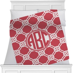 Celtic Knot Minky Blanket - Twin / Full - 80"x60" - Double Sided (Personalized)