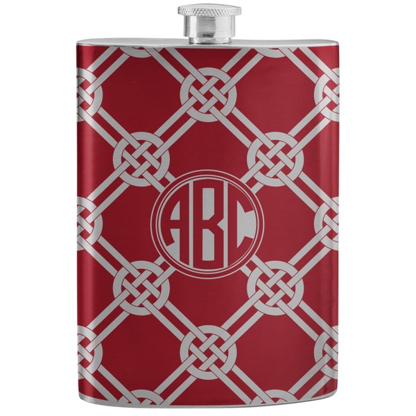 Custom Celtic Knot Stainless Steel Flask (Personalized)