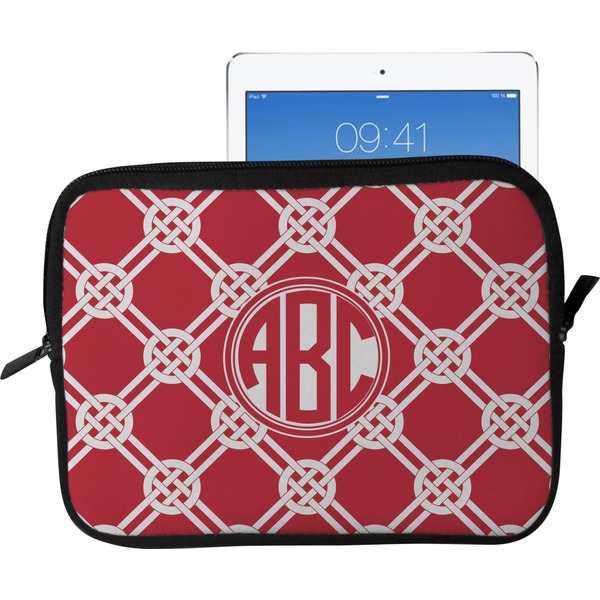 Custom Celtic Knot Tablet Case / Sleeve - Large (Personalized)