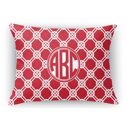 Celtic Knot Rectangular Throw Pillow Case - 12"x18" (Personalized)