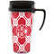 Celtic Knot Travel Mug with Black Handle - Front