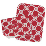 Celtic Knot Burp Cloths - Fleece - Set of 2 w/ Monogram