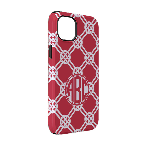 Custom Celtic Knot iPhone Case - Rubber Lined - iPhone 14 Pro (Personalized)