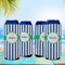 Stripes 16oz Can Sleeve - Set of 4 - LIFESTYLE