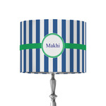 Stripes 8" Drum Lamp Shade - Fabric (Personalized)