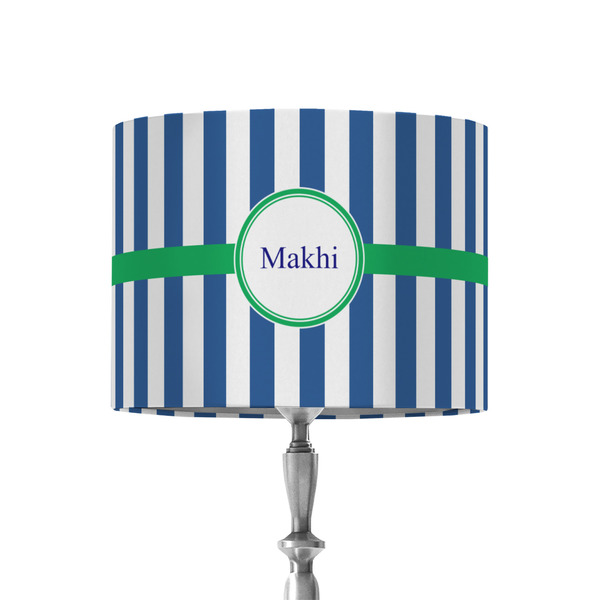 Custom Stripes 8" Drum Lamp Shade - Fabric (Personalized)