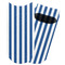 Stripes Adult Ankle Socks - Single Pair - Front and Back