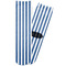 Stripes Adult Crew Socks - Single Pair - Front and Back