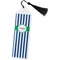 Stripes Bookmark with tassel - Flat