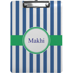 Stripes Clipboard (Letter Size) w/ Name or Text