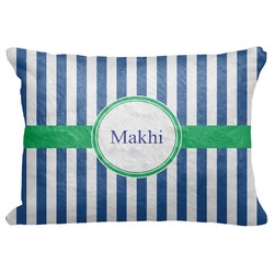 Stripes Decorative Baby Pillowcase - 16"x12" (Personalized)