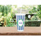 Stripes Double Wall Tumbler with Straw Lifestyle