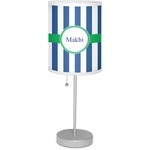 Stripes 7" Drum Lamp with Shade (Personalized)