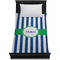 Stripes Duvet Cover - Twin - On Bed - No Prop