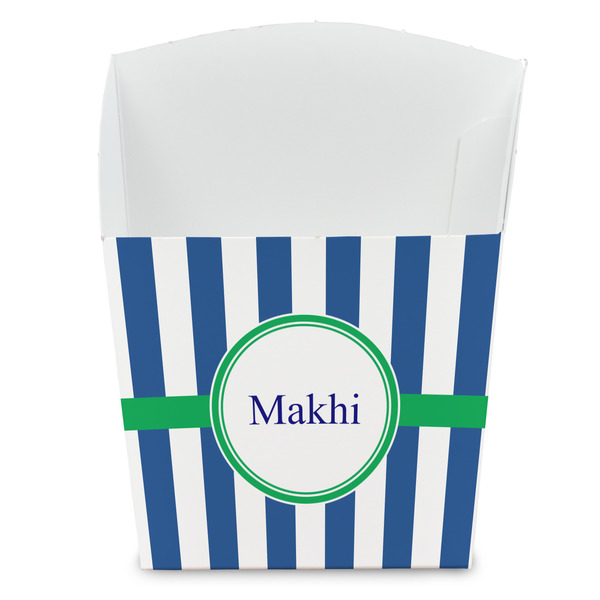 Custom Stripes French Fry Favor Boxes (Personalized)