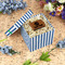 Stripes Gift Boxes with Lid - Canvas Wrapped - Small - In Context